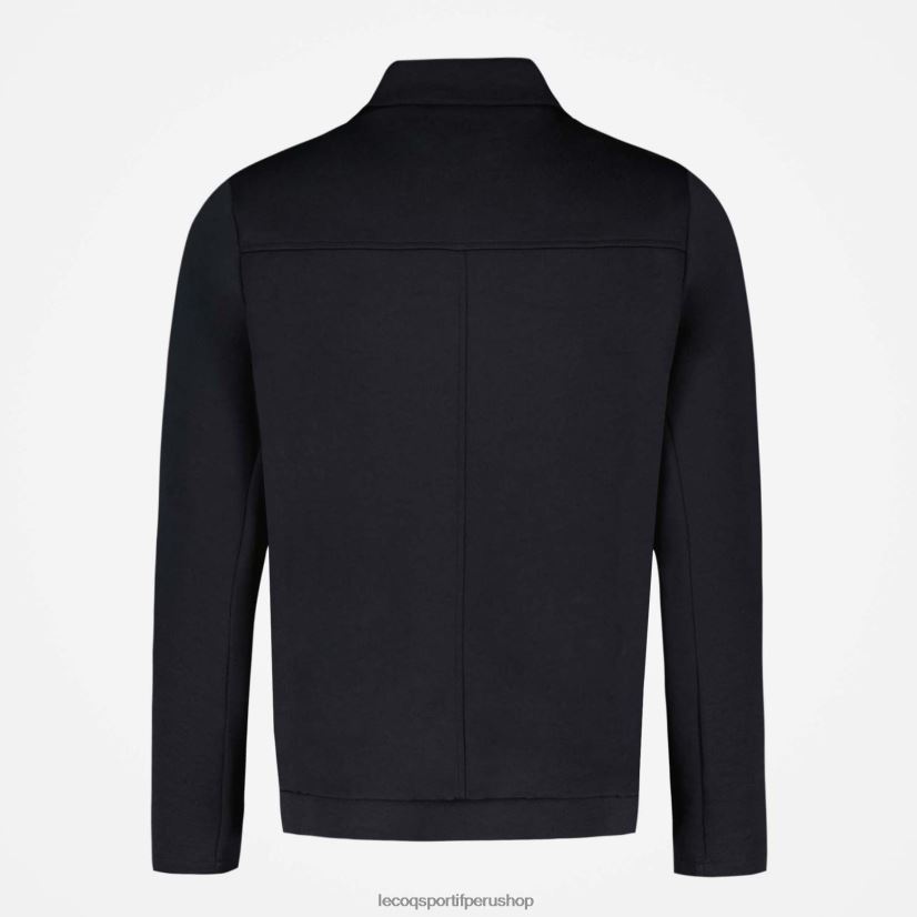 casacas Le Coq sportif - ropa hombres Le Coq Sportif chaqueta con cremallera negra VR62VR73