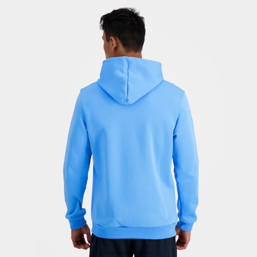 ropa hombres Le Coq Sportif sudadera con capucha azul VR62VR36 - Le Coq carta