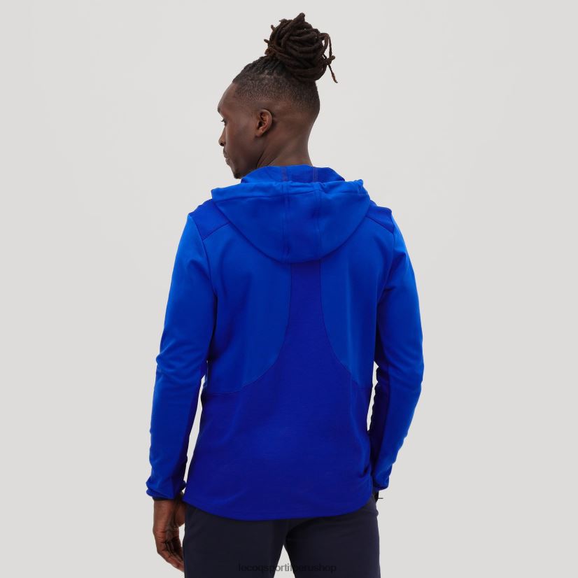 Le Coq shop - ropa hombres Le Coq Sportif sudadera con capucha azul VR62VR491