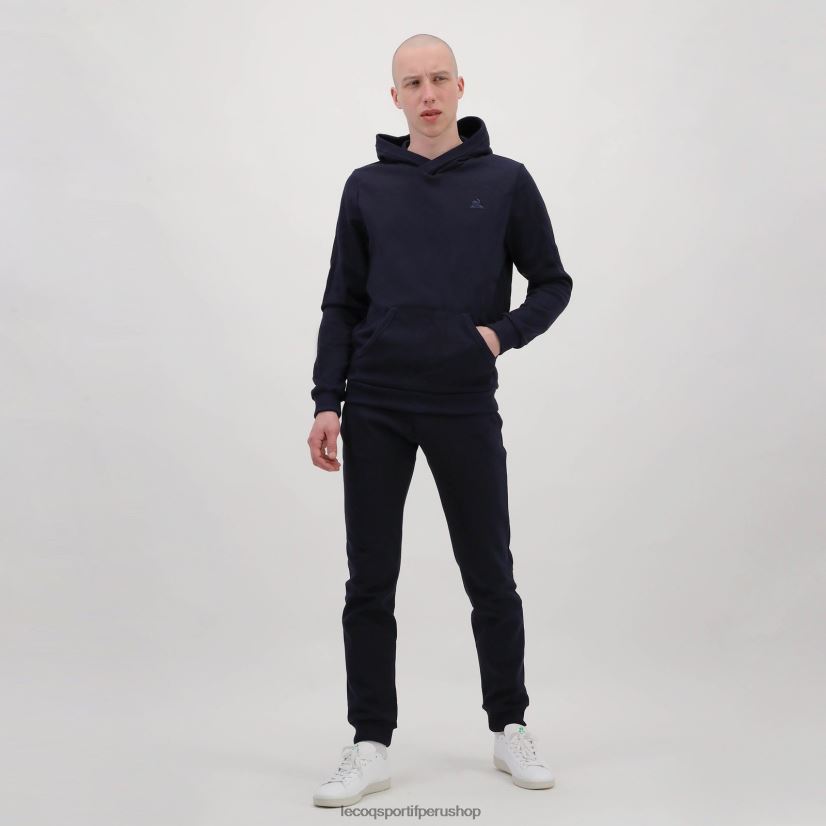 ropa hombres Le Coq Sportif sudadera con capucha azul VR62VR494 - Le Coq carta