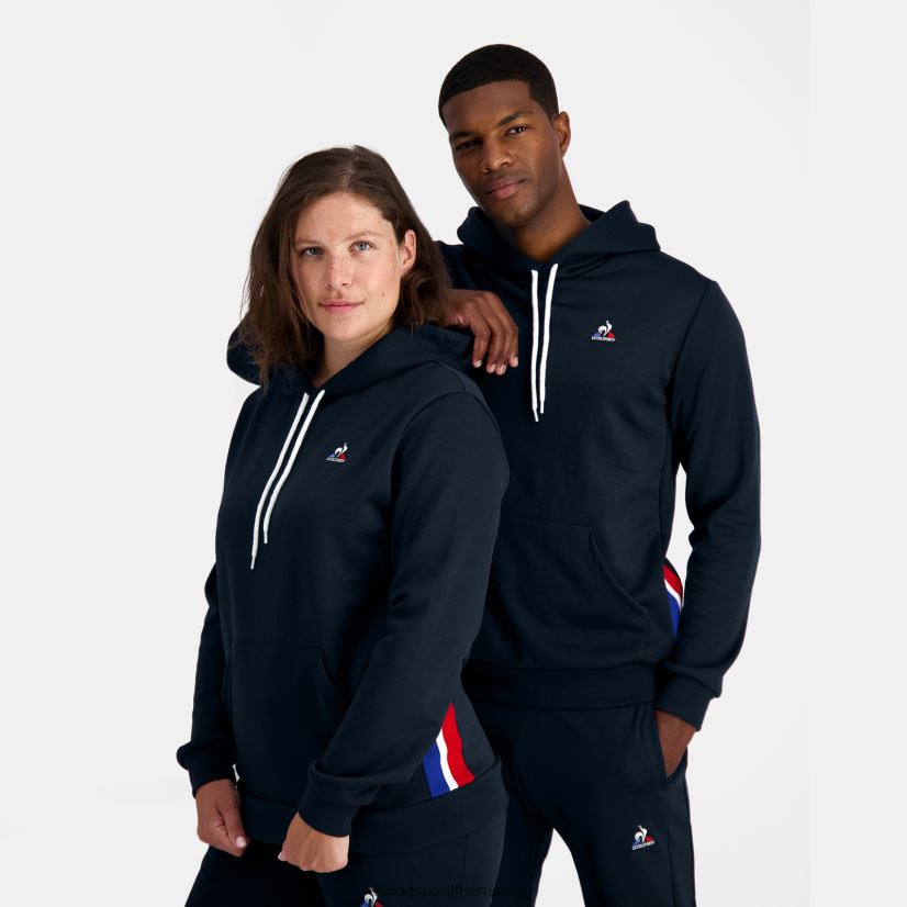 Le Coq shop - ropa hombres Le Coq Sportif sudadera con capucha azul VR62VR4