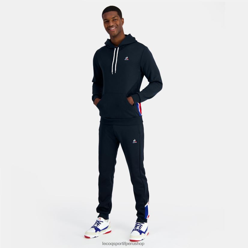 Le Coq shop - ropa hombres Le Coq Sportif sudadera con capucha azul VR62VR4