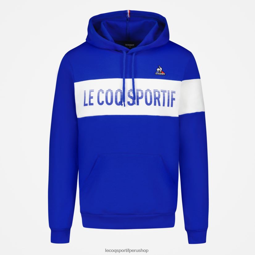 ropa hombres Le Coq Sportif sudadera con capucha azul VR62VR6 - Le Coq carta