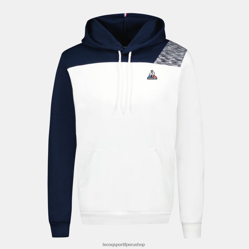 ropa hombres Le Coq Sportif sudadera con capucha blanca VR62VR20 - Le Coq sportif Peru online