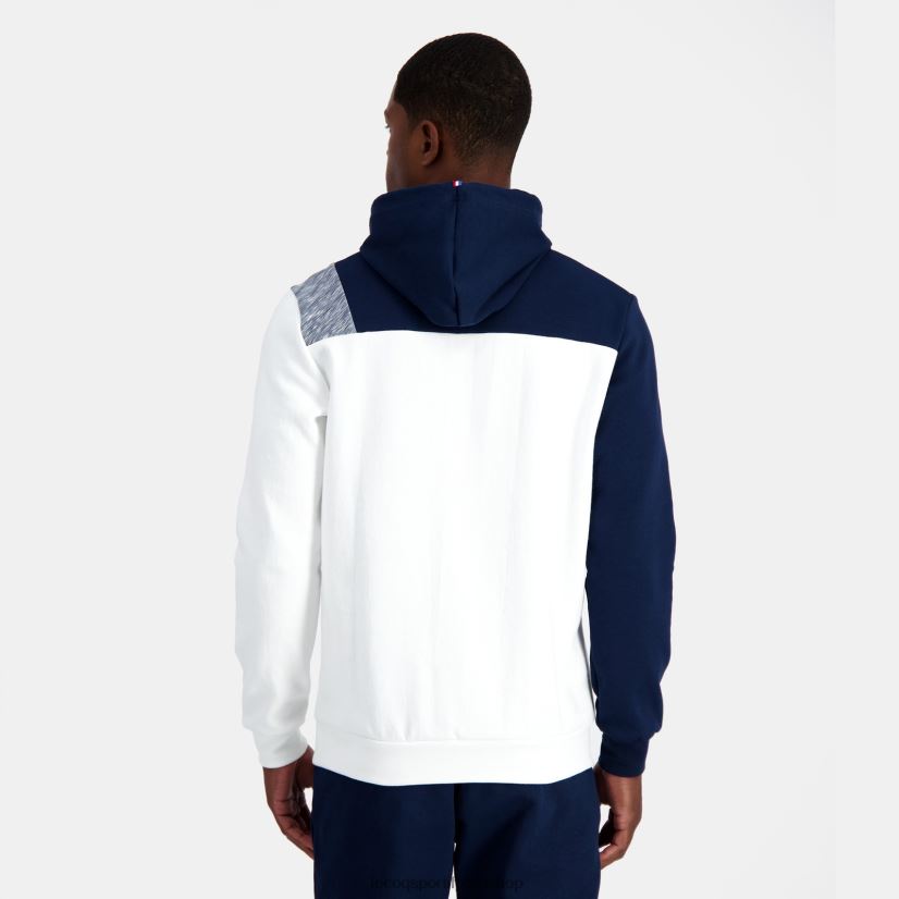 ropa hombres Le Coq Sportif sudadera con capucha blanca VR62VR20 - Le Coq sportif Peru online