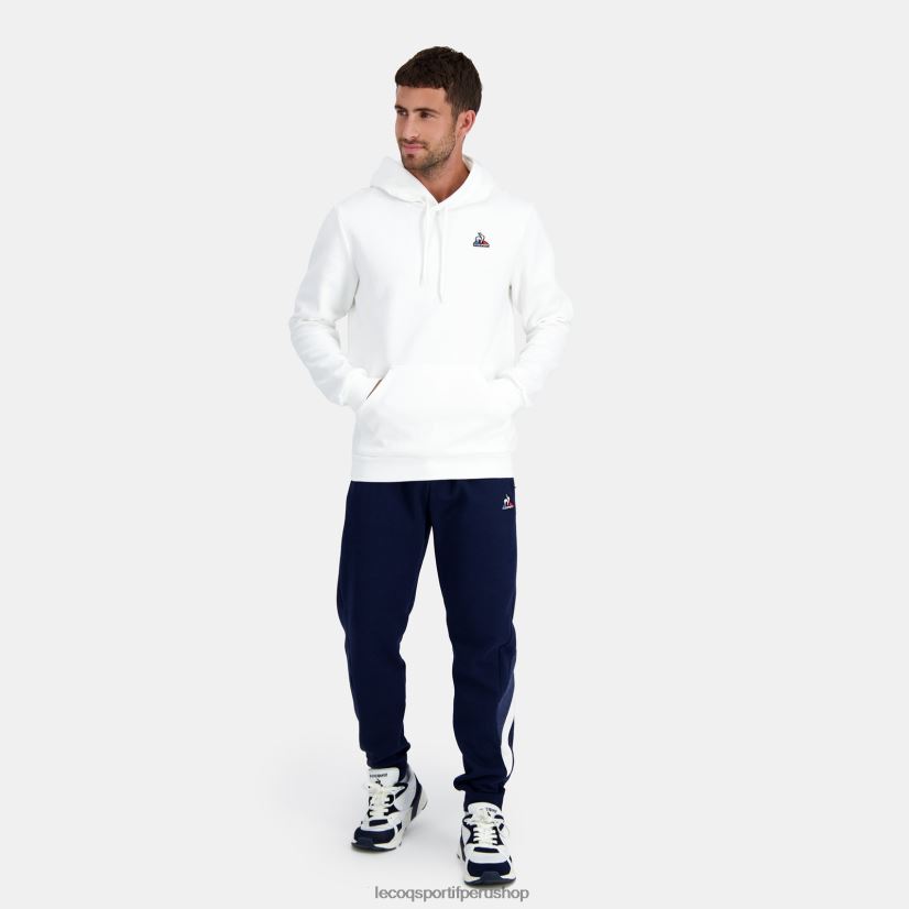 Le Coq sportif Peru - ropa hombres Le Coq Sportif sudadera con capucha blanca VR62VR441