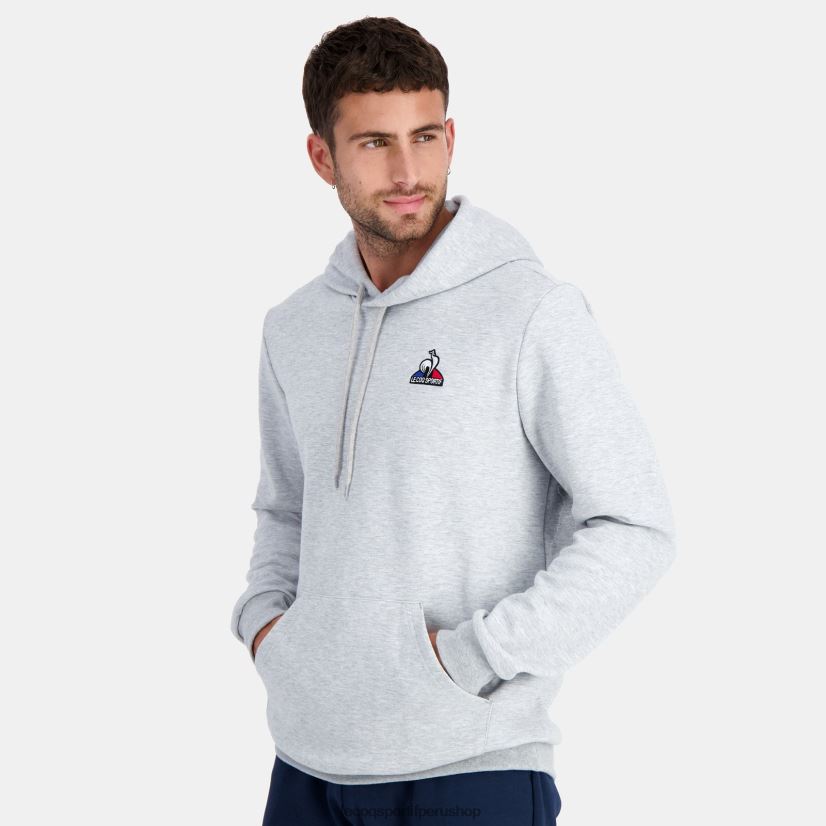 casacas Le Coq sportif - ropa hombres Le Coq Sportif sudadera con capucha gris VR62VR63