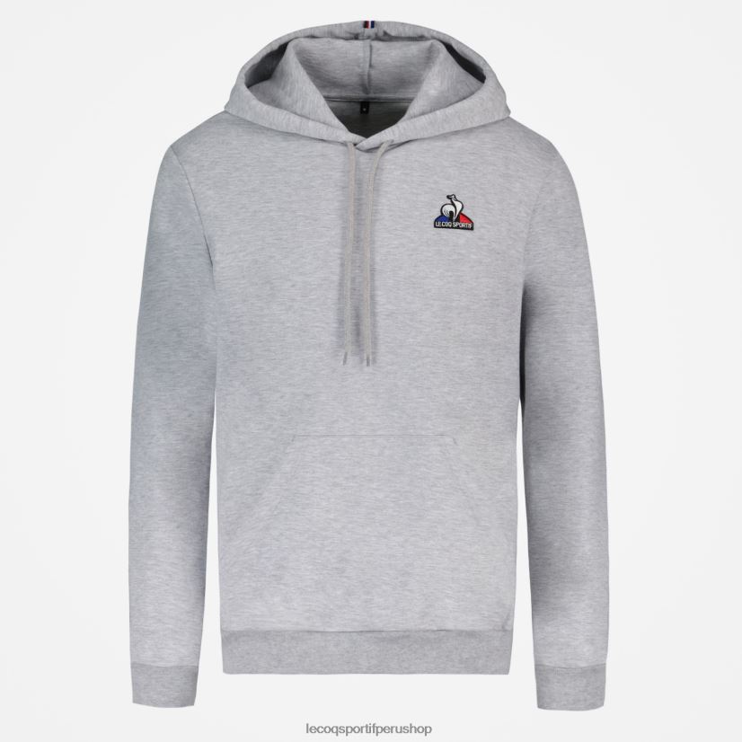 casacas Le Coq sportif - ropa hombres Le Coq Sportif sudadera con capucha gris VR62VR63