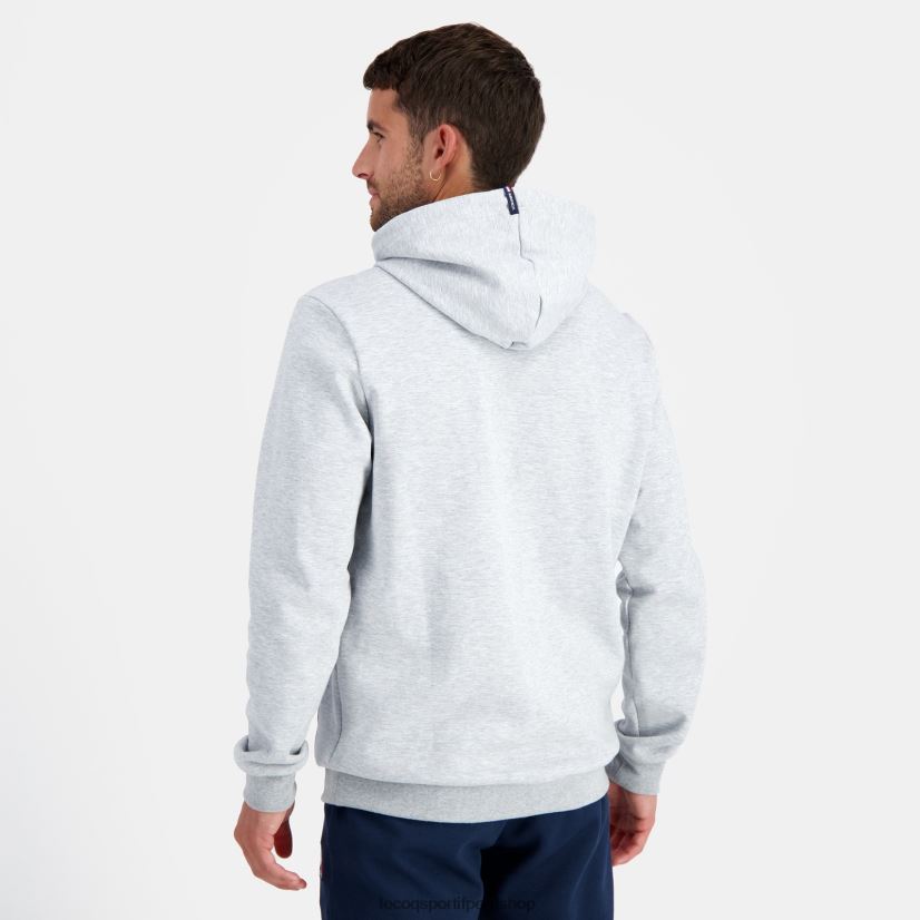 casacas Le Coq sportif - ropa hombres Le Coq Sportif sudadera con capucha gris VR62VR63