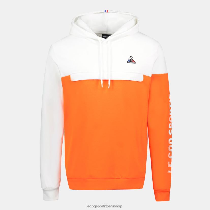 ropa hombres Le Coq Sportif sudadera con capucha naranja VR62VR18 - Le Coq sportif zapatillas hombre