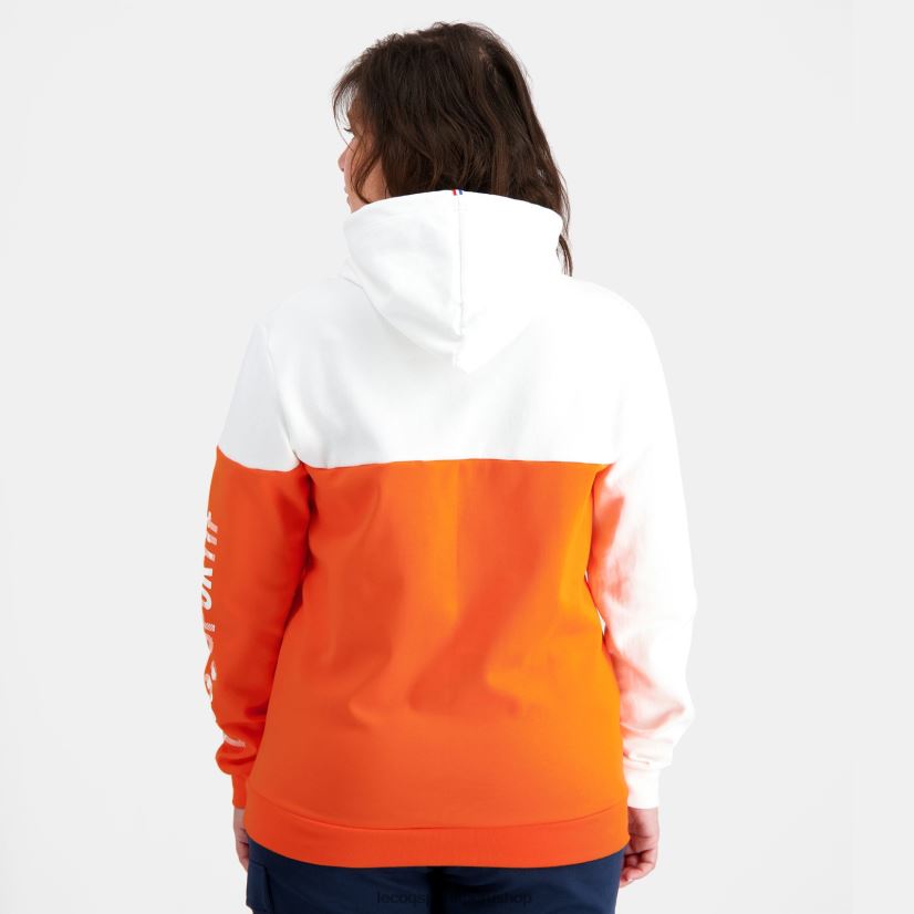 ropa hombres Le Coq Sportif sudadera con capucha naranja VR62VR18 - Le Coq sportif zapatillas hombre