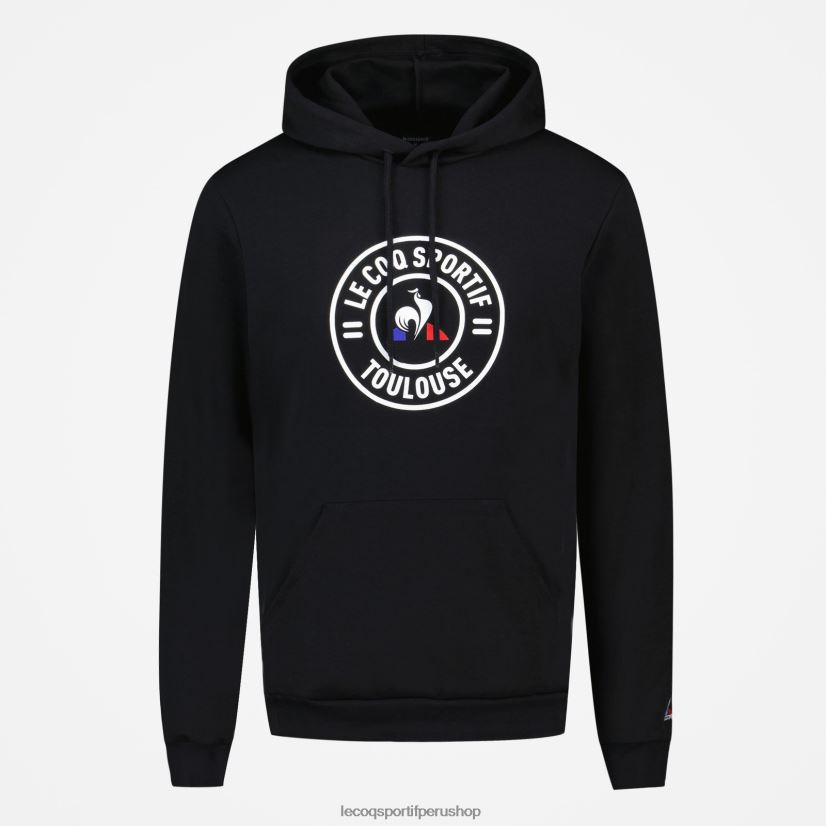 ropa hombres Le Coq Sportif sudadera con capucha negra VR62VR40 - Le Coq sportif Peru online