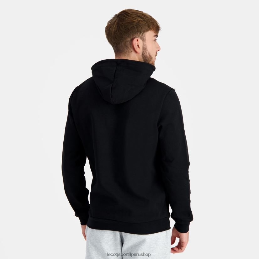 ropa hombres Le Coq Sportif sudadera con capucha negra VR62VR40 - Le Coq sportif Peru online