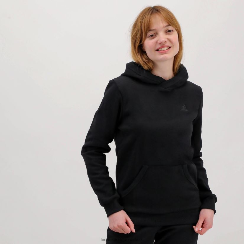 Le Coq sportif - ropa hombres Le Coq Sportif sudadera con capucha negra VR62VR493