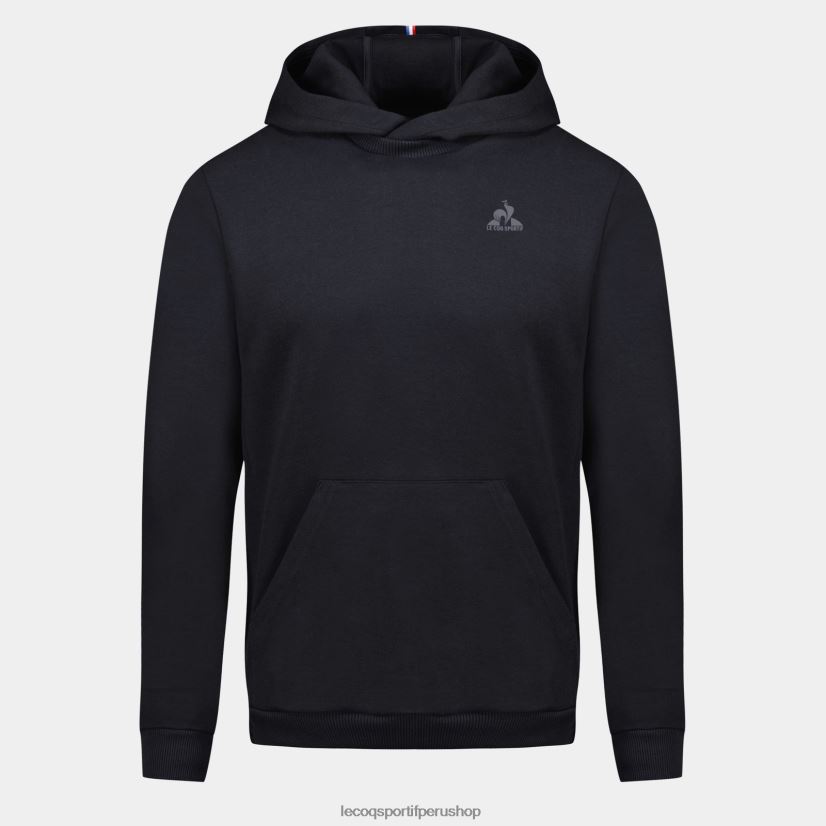 ropa hombres Le Coq Sportif sudadera con capucha negra VR62VR7 - polos Le Coq sportif Peru