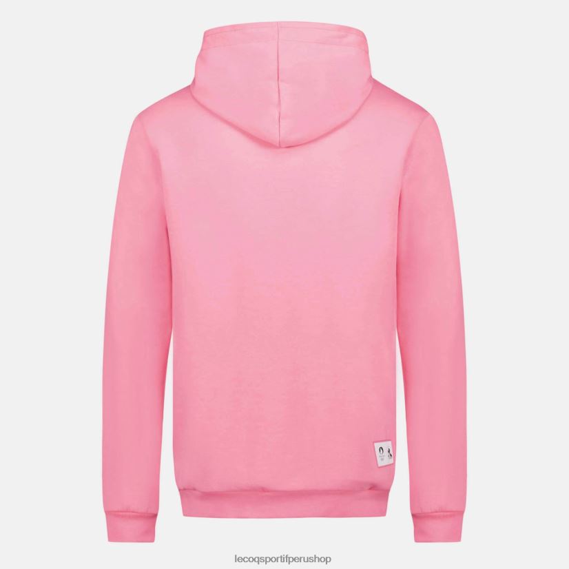 ropa hombres Le Coq Sportif sudadera con capucha rosa VR62VR30 - Le Coq sportif Peru online