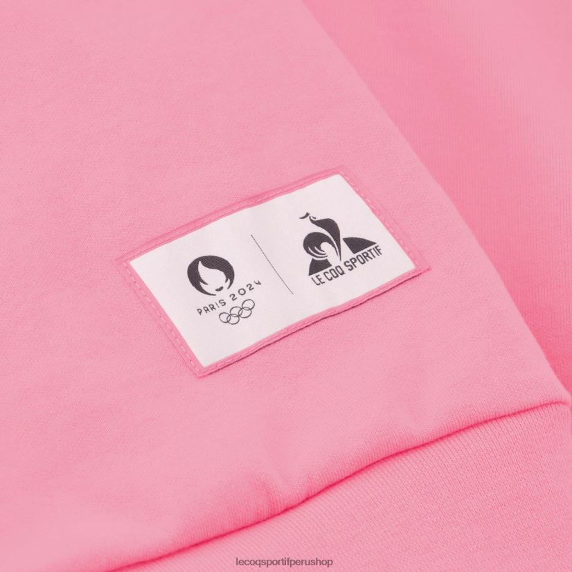 ropa hombres Le Coq Sportif sudadera con capucha rosa VR62VR30 - Le Coq sportif Peru online