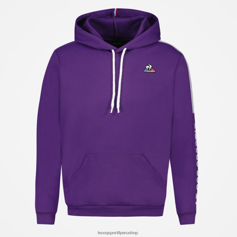 Le Coq sportif zapatillas - ropa hombres Le Coq Sportif sudadera con capucha violeta VR62VR442