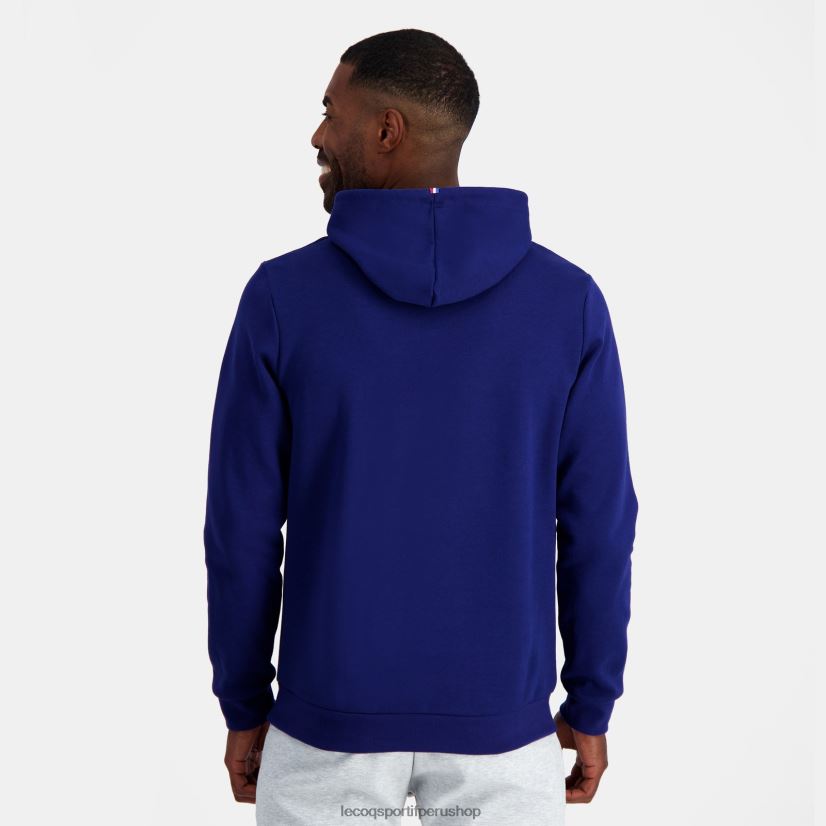 Le Coq sportif - ropa hombres Le Coq Sportif sudadera con capucha - xv de france blue VR62VR25