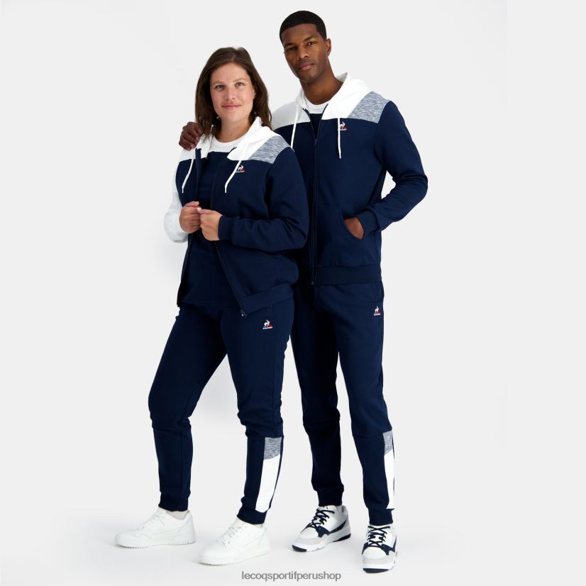 Le Coq sportif zapatillas - ropa hombres Le Coq Sportif sudadera con capucha y cremallera azul VR62VR22