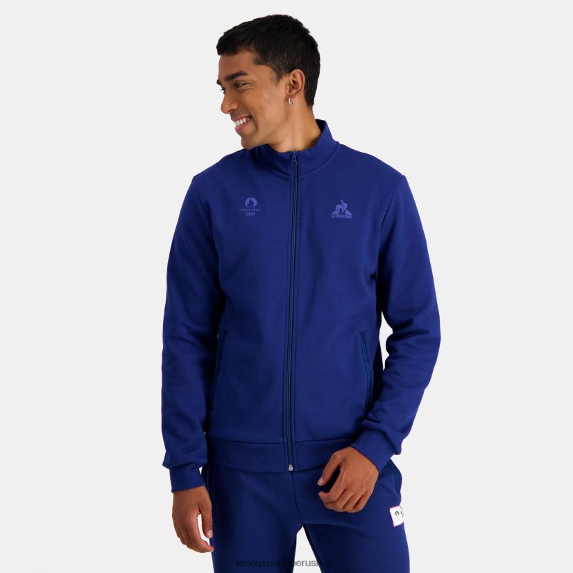 Le Coq sportif zapatillas - ropa hombres Le Coq Sportif sudadera con cremallera azul VR62VR32