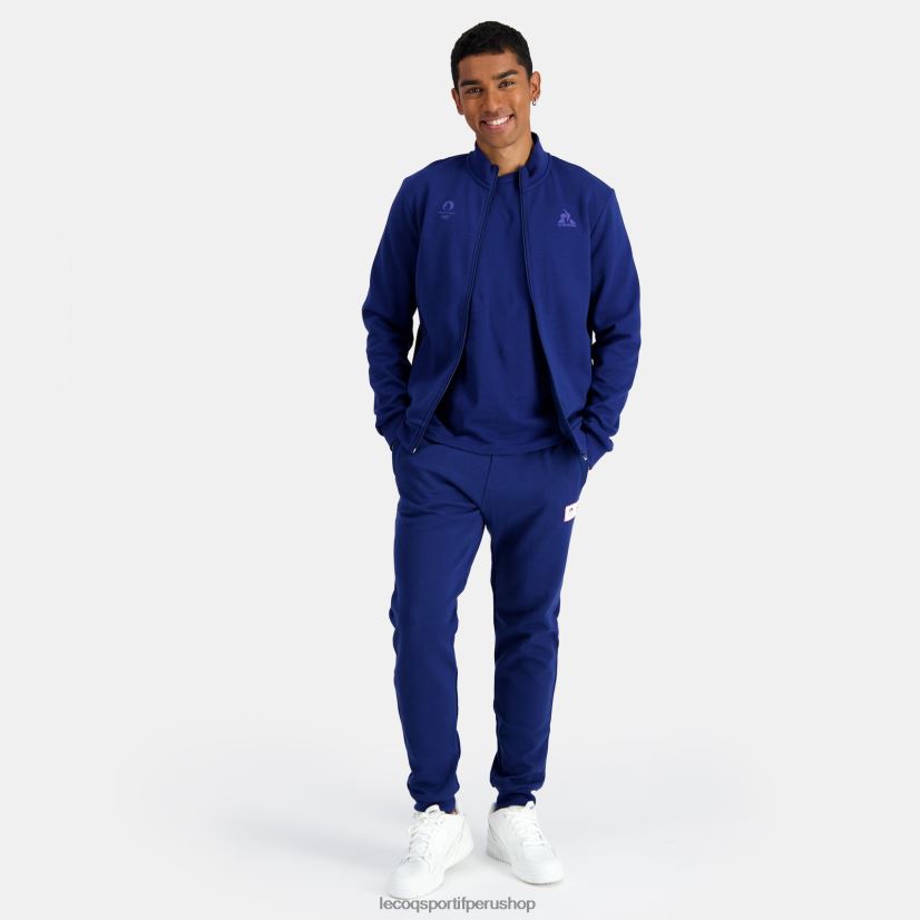 Le Coq sportif zapatillas - ropa hombres Le Coq Sportif sudadera con cremallera azul VR62VR32