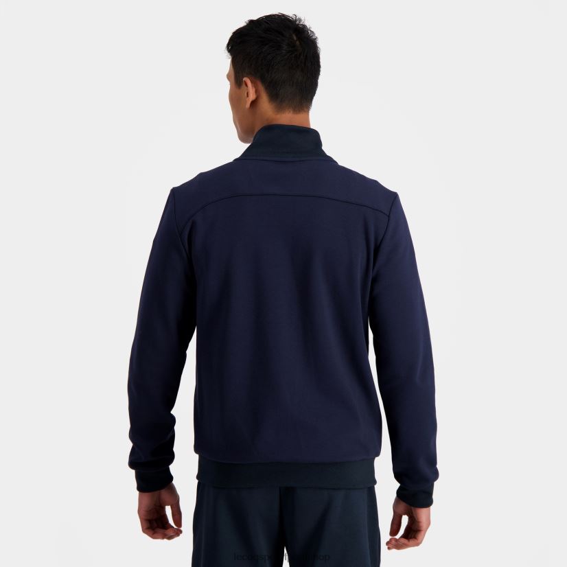 Le Coq shop - ropa hombres Le Coq Sportif sudadera con cremallera azul VR62VR34