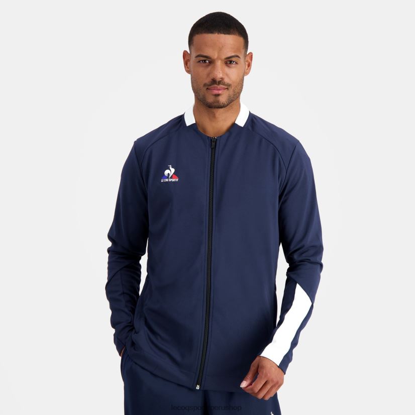 Le Coq shop - ropa hombres Le Coq Sportif sudadera con cremallera azul VR62VR74