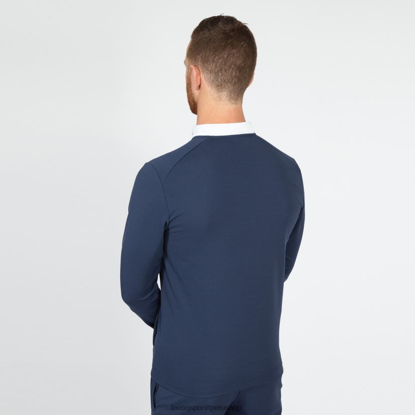 Le Coq shop - ropa hombres Le Coq Sportif sudadera con cremallera azul VR62VR74