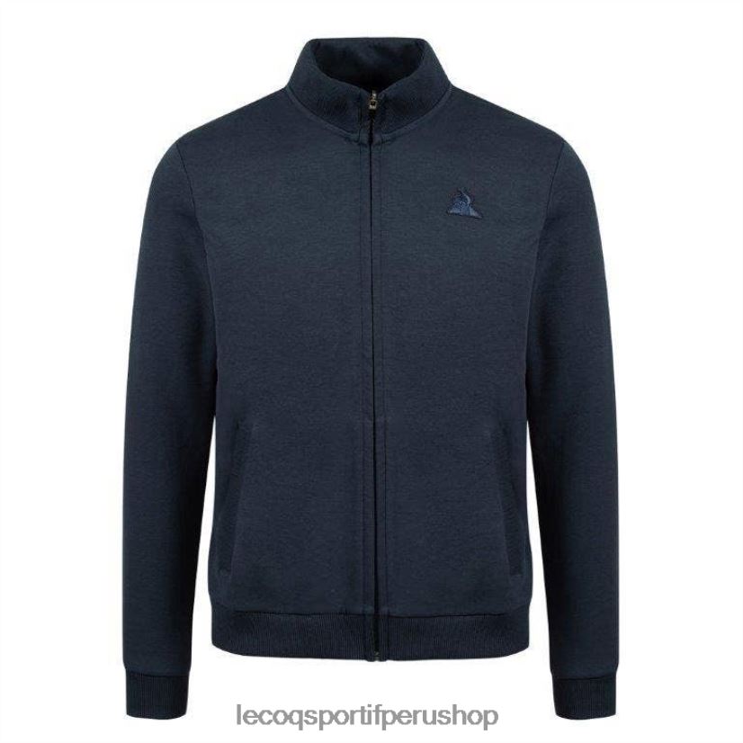 ropa hombres Le Coq Sportif sudadera con cremallera azul VR62VR77 - polos Le Coq sportif Peru