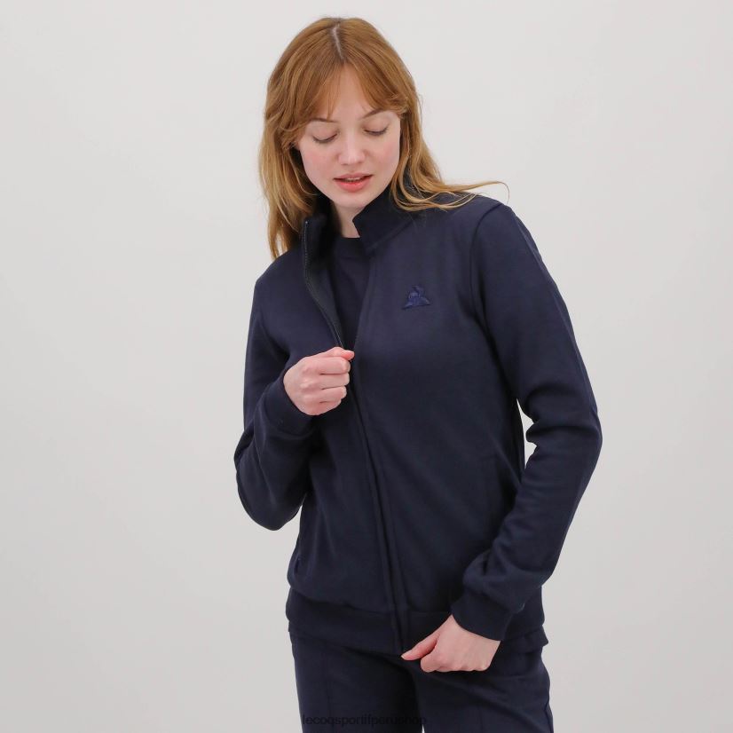ropa hombres Le Coq Sportif sudadera con cremallera azul VR62VR77 - polos Le Coq sportif Peru