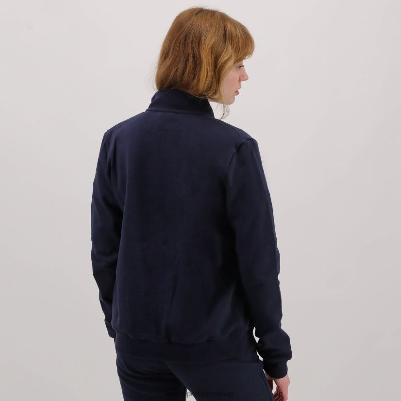 ropa hombres Le Coq Sportif sudadera con cremallera azul VR62VR77 - polos Le Coq sportif Peru