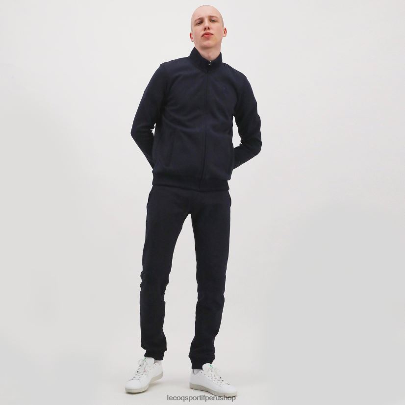 ropa hombres Le Coq Sportif sudadera con cremallera azul VR62VR77 - polos Le Coq sportif Peru