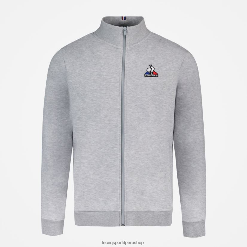 ropa hombres Le Coq Sportif sudadera con cremallera gris VR62VR57 - polos Le Coq sportif Peru