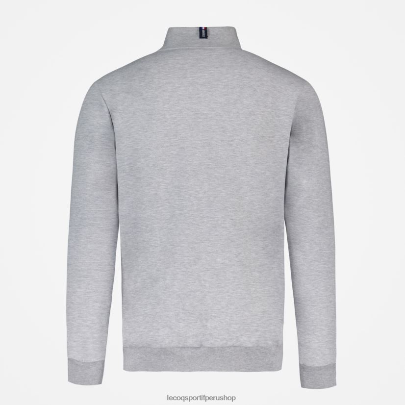 ropa hombres Le Coq Sportif sudadera con cremallera gris VR62VR57 - polos Le Coq sportif Peru