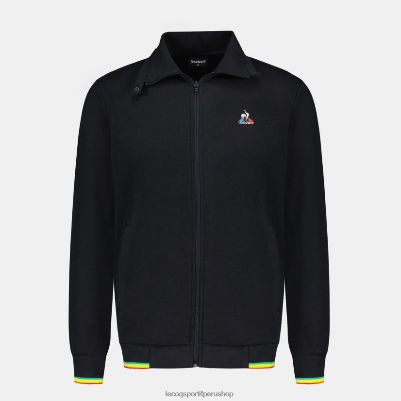 casacas Le Coq sportif - ropa hombres Le Coq Sportif sudadera con cremallera negra VR62VR432