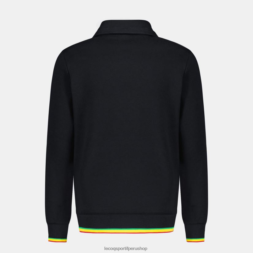 casacas Le Coq sportif - ropa hombres Le Coq Sportif sudadera con cremallera negra VR62VR432