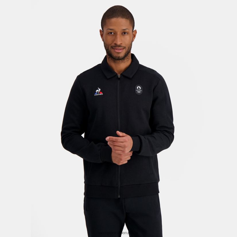 Le Coq sportif zapatillas - ropa hombres Le Coq Sportif sudadera con cremallera negra VR62VR489