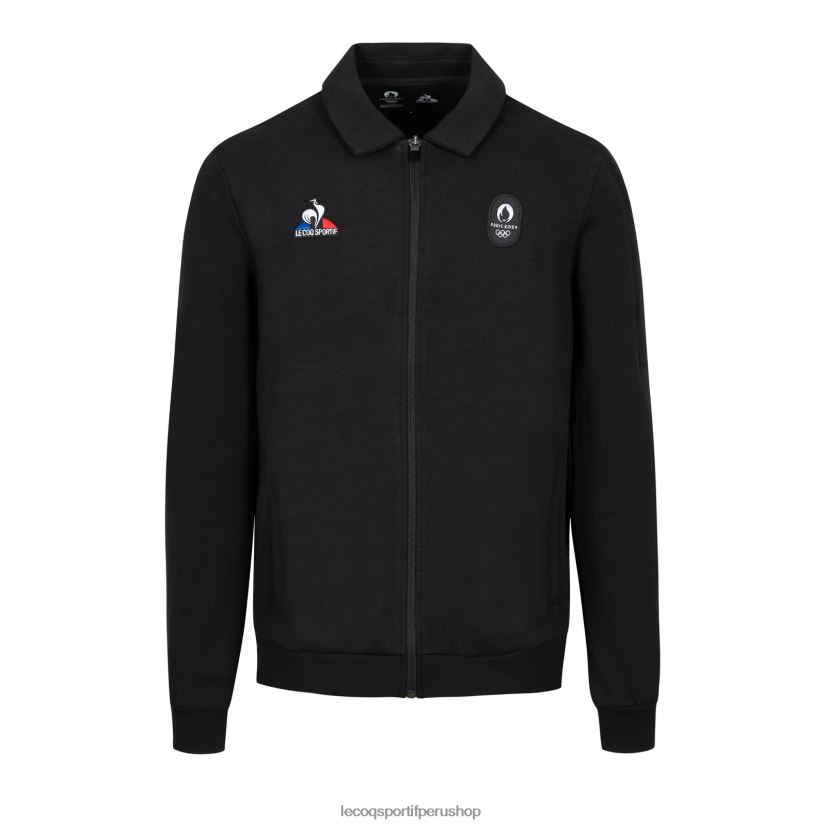 Le Coq sportif zapatillas - ropa hombres Le Coq Sportif sudadera con cremallera negra VR62VR489
