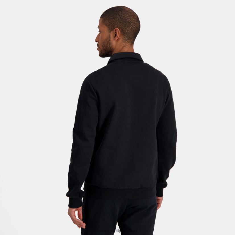 Le Coq sportif zapatillas - ropa hombres Le Coq Sportif sudadera con cremallera negra VR62VR489