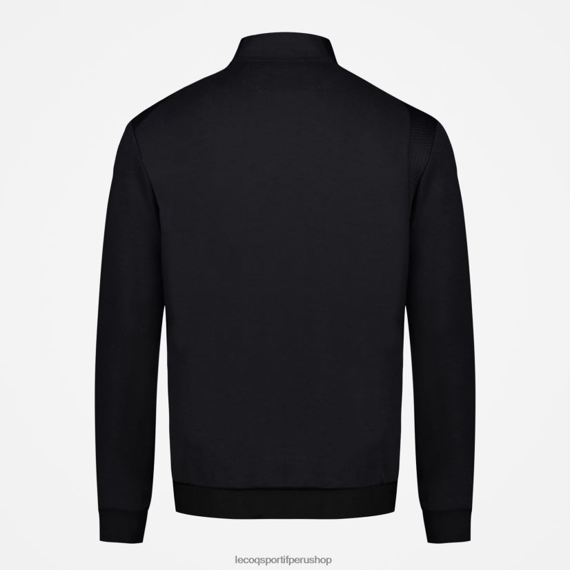 Le Coq sportif zapatillas - ropa hombres Le Coq Sportif sudadera con cremallera negra VR62VR72
