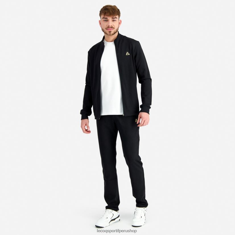 Le Coq sportif zapatillas - ropa hombres Le Coq Sportif sudadera con cremallera negra VR62VR72