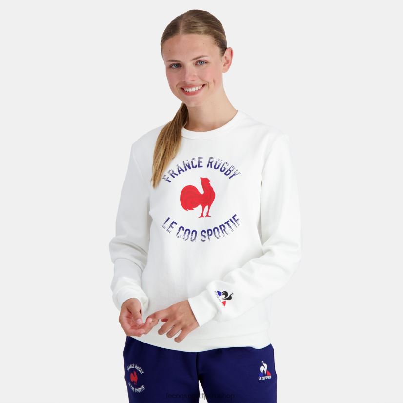 casacas Le Coq sportif - ropa hombres Le Coq Sportif sudadera - francia rugby blanco VR62VR3