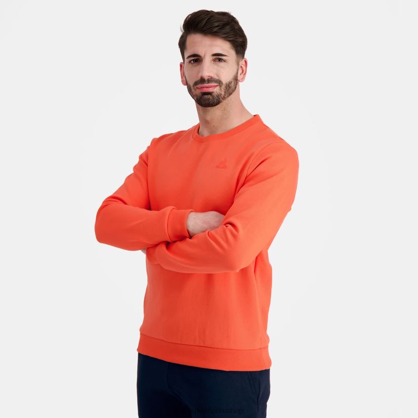 Le Coq shop - ropa hombres Le Coq Sportif sudadera naranja VR62VR14