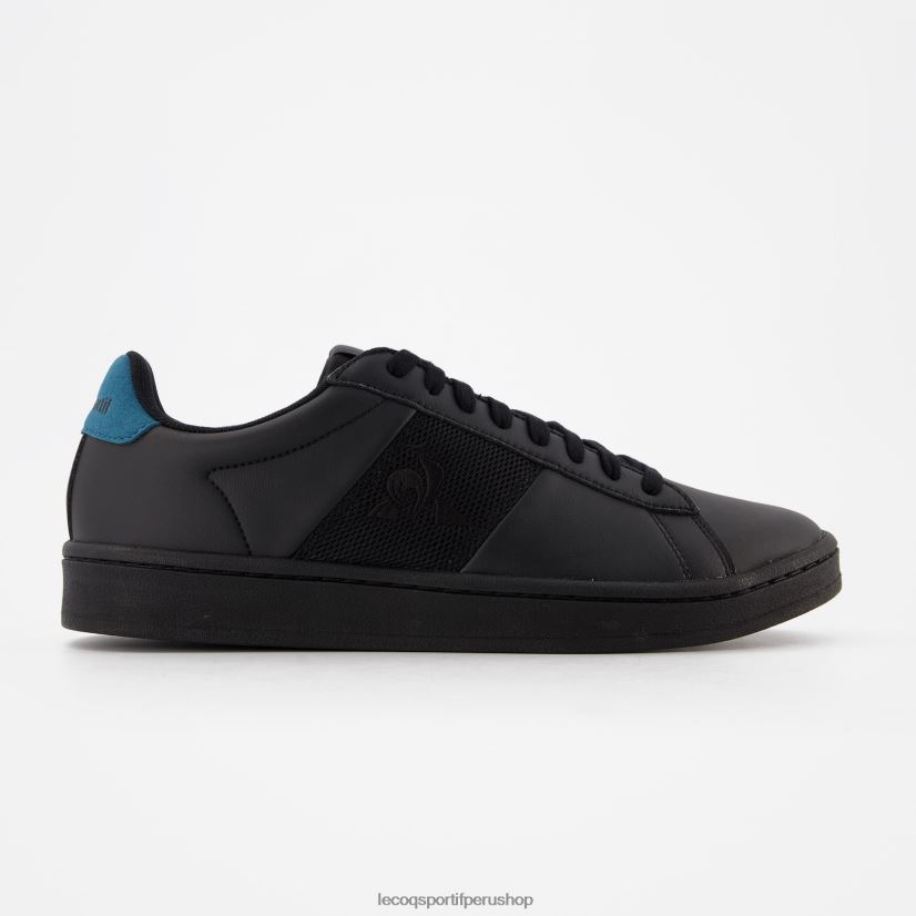 zapatos hombres Le Coq Sportif zapato clásico suave tricolore negro oscuro VR62VR280 - Le Coq shoes sales