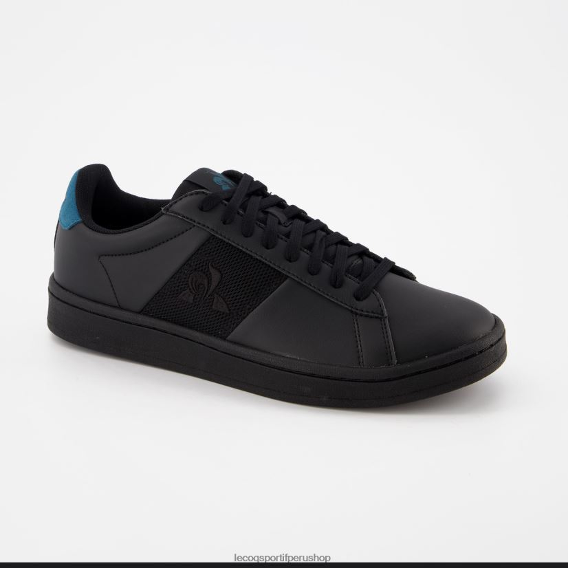 zapatos hombres Le Coq Sportif zapato clásico suave tricolore negro oscuro VR62VR280 - Le Coq shoes sales