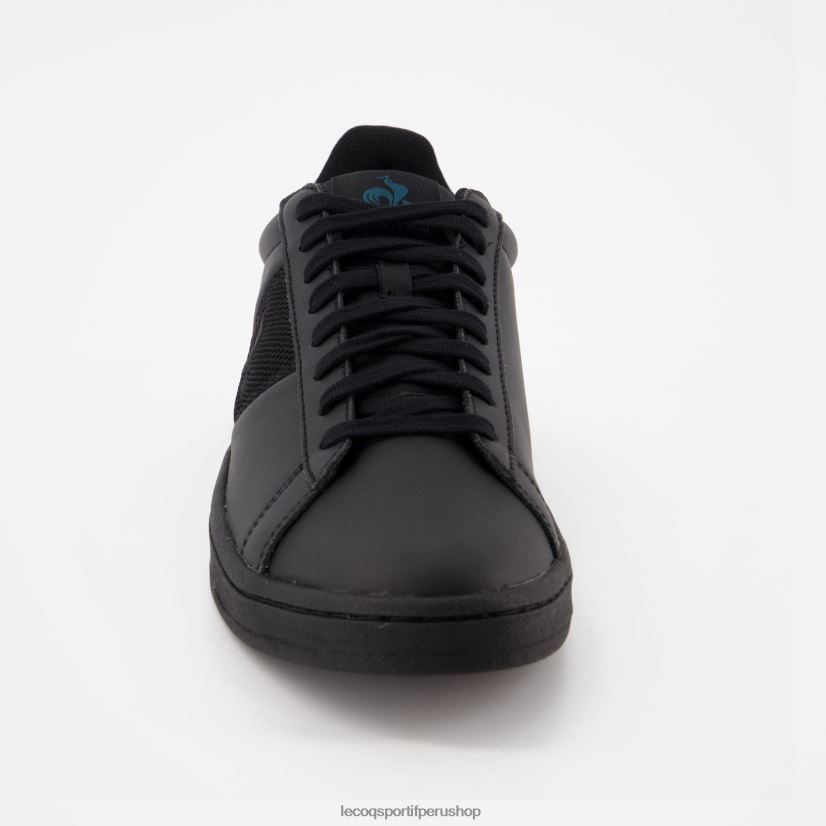 zapatos hombres Le Coq Sportif zapato clásico suave tricolore negro oscuro VR62VR280 - Le Coq shoes sales