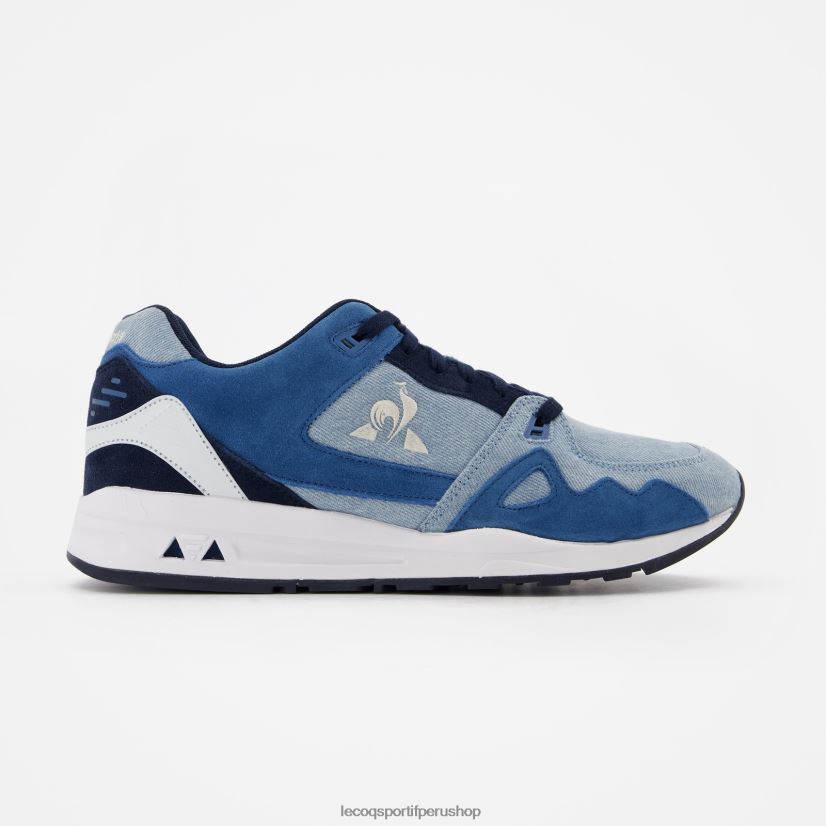 zapatos hombres Le Coq Sportif zapato lcs r1000 azul denim VR62VR532 - Le Coq shoes sales