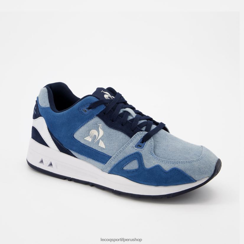 zapatos hombres Le Coq Sportif zapato lcs r1000 azul denim VR62VR532 - Le Coq shoes sales