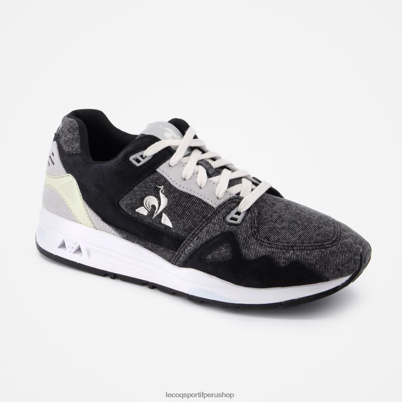 zapatos hombres Le Coq Sportif zapato lcs r1000 denim negro VR62VR531 - Le Coq sportif zapatillas hombre